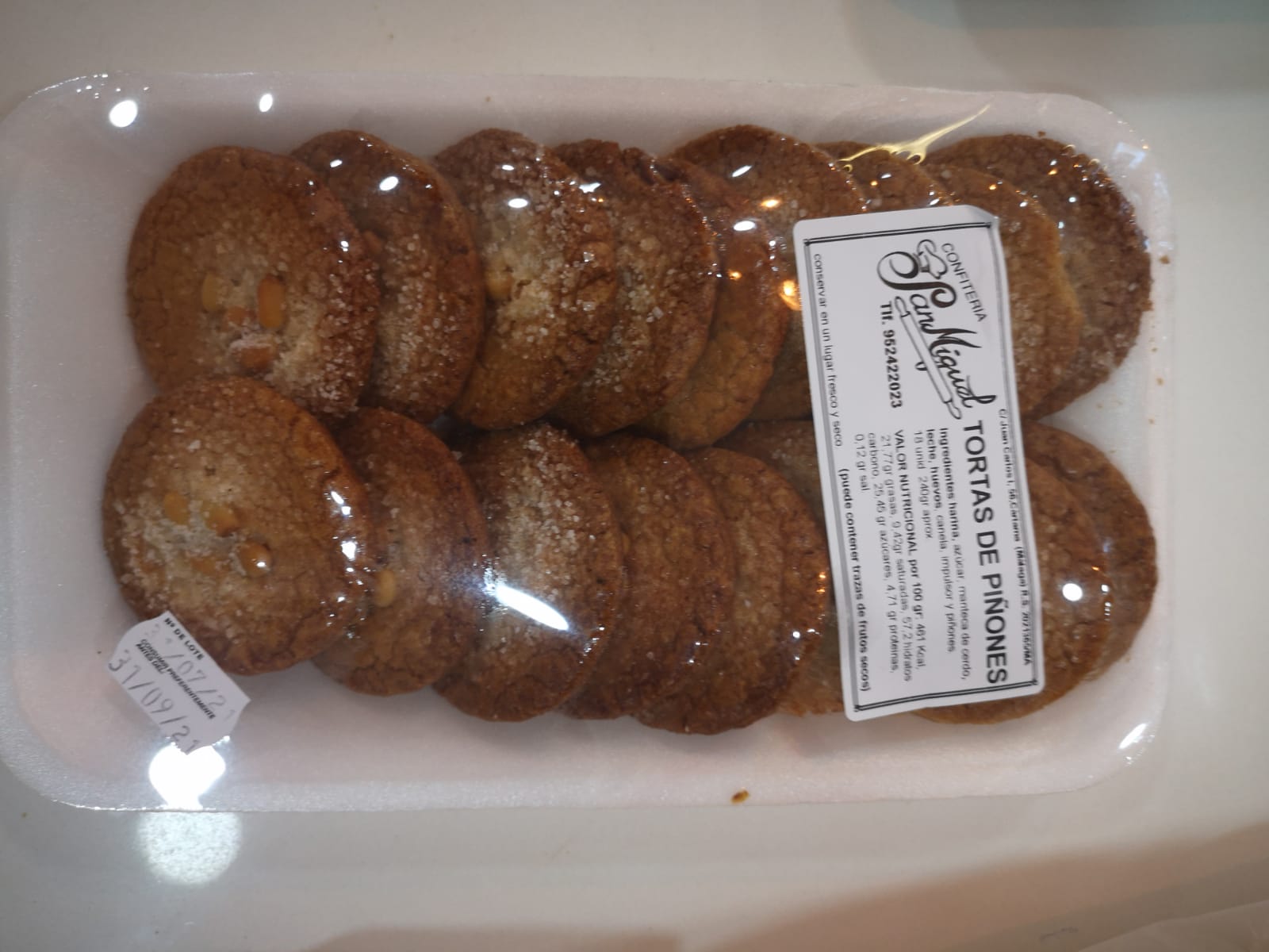 Tortas de piñones artesanas - Imagen 5